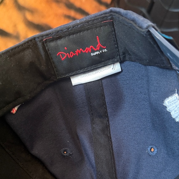 Diamond Supply Co. Black Hat with White Logo - Picture 10 of 10